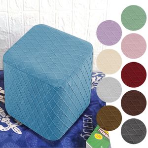 Solid Color Dust Proof Chair High Elastic Drable Decorative Clean Comfort Seat Cover Winter Warmer Simple Home Supplies