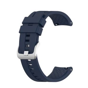 Huawei için 20mm Watchband Strap, Xiaomi Haylou Solar LS02 Kemer için Orijinal Akıllı Saat Bileklik Silikon Bileklik