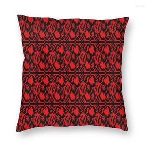 Poduszka palestyńska tatreez cover sofa dekoracja arabska haft haftowy palestyna kwadrat 40 x 40 cm