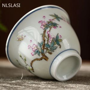 2 ПК/Много китайский антикварный керамический чайная чашка изящный