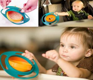 Resuli New Children Kid Baby Toy Universal 360 Rotate SpillProof Bowl Dishes e Wholes CB11601385