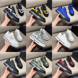 Designer lässige Schuhe Sneaker Low Mens Womens Beste Qualität schwarz weiß grün blau orange gelb rot grau Nylon Gummi Outdoor-Sport mit Box 36-45