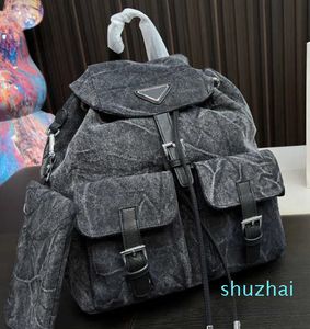 denim bookbag designer backpack for woman luxury backpacks purse mens schoolbag p Fashion Back Pack Handbag