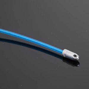 5/10/15m de cabo de cabos de fio através do cabo de fixador de fixo de fixo empurrando o clipe de linha de corda de aço para instalação de fiação elétrica