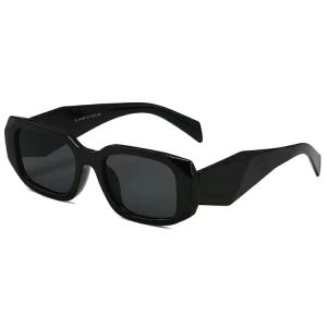 Óculos de sol de moda óculos clássicos óculos de óculos de praia ao ar livre para homem Mulher Signatura triangular opcional 1024-386
