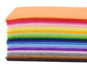 Яркие цвета 1 мм твердый войлока для самодельных ремесленных искусств, ремесло швейные записки Hometextile 40 Цветов миксов