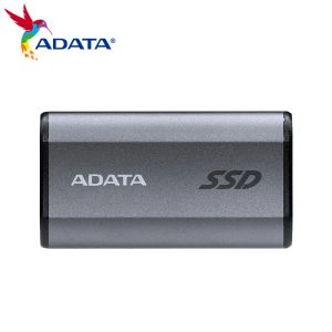 Fährt Original ADATA SSD 1TB Elite SE880 externe Festkörperdiskette 500 GB 2TB SSD USB 3.2 Gen2x2 Typec Tragbar für Desktop -Laptop -PC