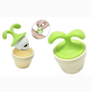 Mini Flowerpot Trays Handled Wave Vibrating Massager Full Body Massage Neck Waist Back Shoulder Massage Wheel Ball Neck Massage