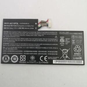 Power Laptop -Batterie für Acer Tab A1A810 AC13F3L Batterie 3,75 V 4960mAh/18.6WH