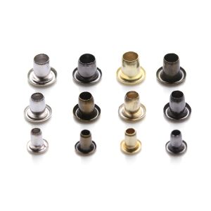 50pcs mini przyciski oczu do majsterkowania klamry paska do lalki metalowe klamry guziki torby buty ubrania Akcesoria do szycia 1,5/2,0/2,5 mm