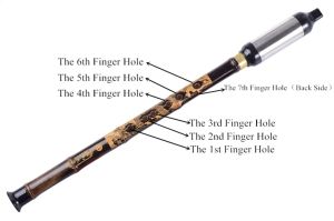 Chave de tocação vertical de flauta de bambu bawu chinesa de f ou g clarinete flauta bau de sopa de sopro de madeira para iniciantes para iniciantes