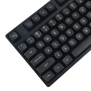 Acessórios Ma preto pbt keycaps Ansi ISO CO2 Eteched para teclado mecânico filco 104 87 61 KBD75 YMD96 GK64 GK61 Keychron