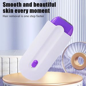 Electric Epilator Hair Remover Professional Safety Depilation Shaving Trimmer Painless Portable USB Chargable for Whole Body 240409