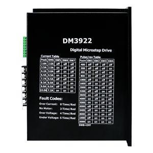 HLTNC DM3922 AC 110V bis 220 V 10a Drei -Phase -Stepper -Motorfahreranpassung 130 NEMA52 STEP -Motor für große Drehmoment -CNC -Fräser -Router