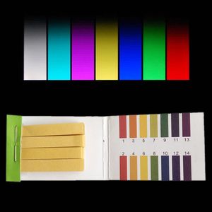 80 pezzi MultiPurpy PH Strips Strips universale per cartina di tornasole completo 1-14 Acido alcalino URINE Lab Lab Body