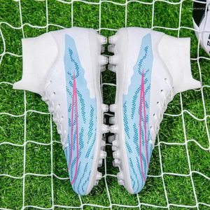 American Football Shoes Long Spikes Field Boots For Men Society Soccer Grass Anti-Slip Futsal Training Sneakers Adult Sports Footwear