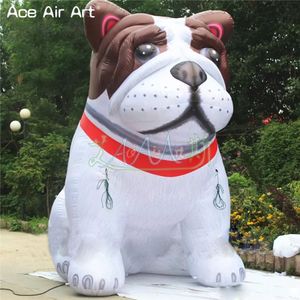 3/4/8m High Factory Made Inflatable Shar PEI Airblown Dog Model for Outdoor Advertising Event Decoration