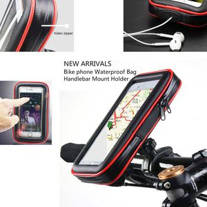 Wasserdichtes Touchscodes Bag Motorradfahrrad -Telefonhalter für Google 8 7 6 Pro 7A 6A 5A 3A XL, LG Velvet 5G, Sony 1 5 10 V.