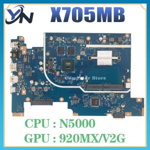 Motherboard X705MB Notebook Mainboard für Asus Vivobook 17 x705 mA x705m Laptop Motherboard mit N5000 N4100 920mxv2g DDR4 100% Test OK