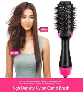 Hair Dryers Hair Brushes Air Comb Multifunction 3 in 1 Negative Ion Household Blowing Electric Wind Combs Curling Rod Bags1200808