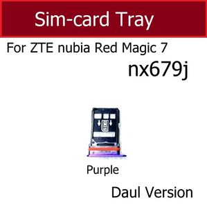 SIM -Karten -Tablett -Halteradapter für ZTE Nubia Red Magic 7 7 Pro NX679J NX709J KARTEN SIM KARTEN LESER ARPREPTRISCHE Teile
