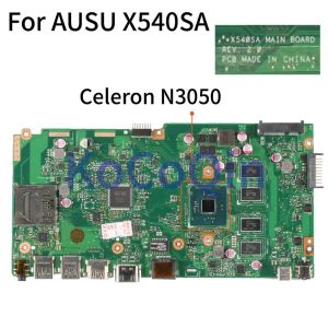 Moderkort X540SA för AUSU X540S X540SA N3050 4GB Notebook Mainboard SR29H Laptop Motherboard