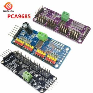 12-Bit 16 Channel PWM Servo Motor Driver I2C IIC PCA9685 driver module for Arduino Raspberry pi Robot servo shield driver board