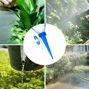 4x Plant Water Funil Funiling Supulando picos de liberação lenta do sistema de rega plantas Plantas de flores em casa de casa de casa interna garrafa 2