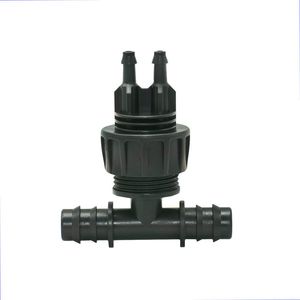 Garden Hose 1/2" 3/4" 1" To 1/4" 2-Way Tee Connector Reducer Water Splitter 16mm 20mm 25mm to 4/7 Hose Water Connector 1Pcs