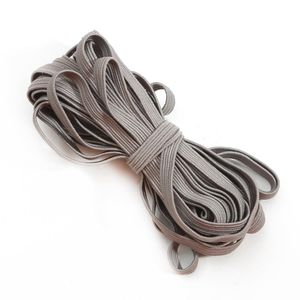 6mm colorido forte elástico elástico faixa plana banda de cintura caseira costura artesanal corda esticada corda diy acessório