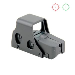 Tactical 551 Red Green Dot Scope Compact Multi Coated Weapon Sight Hunting Riflescope Optics Fit 20mm Rail