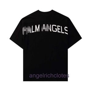 Trendy and Fashion Angels high street Trendy skateboarding half sleeve Mermaid print mens and womens loose short sleeve t-shirts with real tag, original 1:1 quality