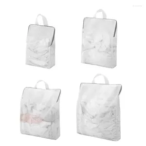 Tvättpåsar Anti-Winding Honeycomb Pancled Wash Bag for Washing Machine Polyester Grov Net Basket Mesh Bra