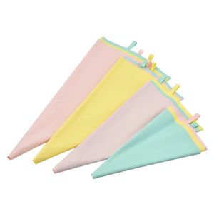 1pc DIY Reusable Silicone Piping Bag Pastry Bags Cream Cupcake Decorating Baking Tools Kitchen Accessories Fondant SugarcraftReusable Pastry Bag