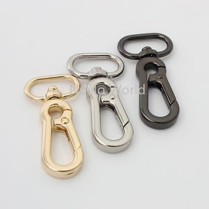 10-50pcs 5 färger 56*12mm 53*20mm Big Trigger Snap Hook Metal Swivel CLASP Hummer Claws Swivel Hooks Clasp High Quality