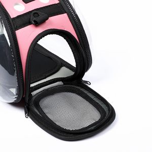 Pet Dog Cat backpack Travel cat carrier Double Shoulder Bag Space Capsule Cat Backpack for Bag Small Pet Handbag Cat carrying