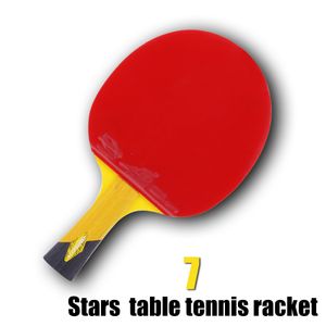 Ping Pong Paddel med Killer Spin -fodral gratis - Professionell bordtennisracket för nybörjare och avancerade spelare 6 7 8 -stjärna