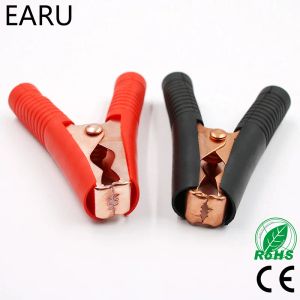 Горячий автомобиль аллигатор зажимает зажимы аккумулятора Crocodile Clip 100a Red+Black для Auto Battrey Charger Зарядное устройство подключить разъем