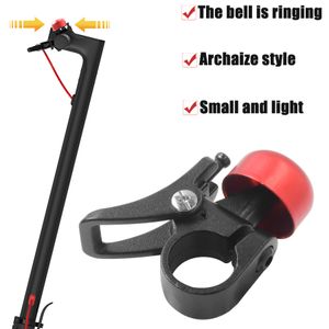 Aluminum Alloy Bell Horn Ring With Quick Release Mount For Xiaomi M365 Pro 1S Pro 2 Electric Scooter Bell Loud Crisp Ring Parts
