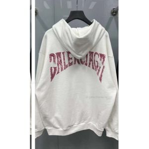 B designer hoodies men Sweatshirt hoody Balencigaas Mens Family sweater Correct BLCG Mens and Womens OS Paris BCA Bat Hoodie 219B U6PA