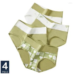 Majki damskie 4PCS Cotton High Talist Ciało