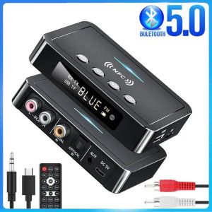 Adattatore Adattatore Bluetooth Adattatore Bluetooth Wireless per TV PCBLUETOOTH Ricevitore trasmettitore FM Stereo Aux 3,5 mm jack RCA ottico