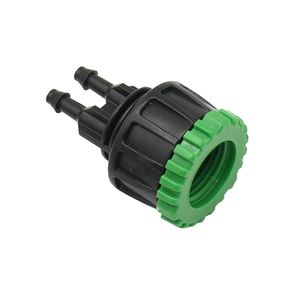 1/2 3/4 inch Female Thread To 1/4" 3/8" 1/2" Hose Garden Connector Barb 2-Way 4/7 Water Splitter 8/11 16mnm Hose Adapter 1pcs