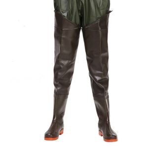 Waterproof Anti-Wear Fishing Pants Men Women Non-slip Rain Boots Outdoor Farmer Fisher Hunting Wading Trousers EU 38-46