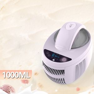 Automatic Soft Hard Italian Ice Cream Maker Machine Household Frozen Fruit Ice Cream Making Machine