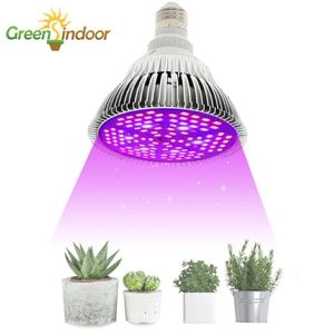 電球は植物の光を栽培している赤青色の白いuv ir led phytolamp richids屋内植物ランプフルスペクトルフラワーライト210g