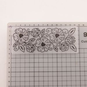 Flower Embossing Folder Stencil Template DIY Scrapbook Album Card Making Craft 896A