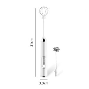3 Modes Electric Handheld Milk Frother Blender With USB Charger Bubble Maker Whisk Mixer For Coffee Cappuccino Multifunction