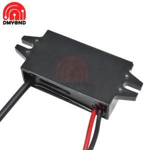 Conversor DC-DC 12V a 5V 3A Módulo de energia reduzido Micro USB Impermenda a água 15W Fonte de alimentação de carro Saída de baixo calor Proteção automática