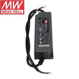 Ortalama iyi PWM-40-12 IP67 Su Geçirmez LED Aydınlatma Transformatörü 40W AC-12V 24V 48V DC Dış Mekan LED Sürücü Anahtarlama Güç Kaynağı